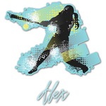 Softball Graphic Decal - Custom Sizes (Personalized)