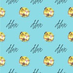 Softball Wallpaper & Surface Covering (Water Activated 24"x 24" Sample)