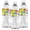 Softball Water Bottle Labels - Front View