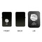 Softball Windproof Lighters - Black, Single Sided, w Lid - APPROVAL
