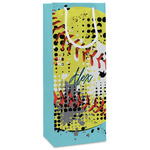 Softball Wine Gift Bags - Gloss (Personalized)