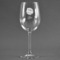 Softball Wine Glass - Engraved (Personalized)
