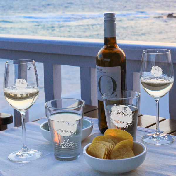 Softball Wine Glasses - Lifestyle (UPDATE)