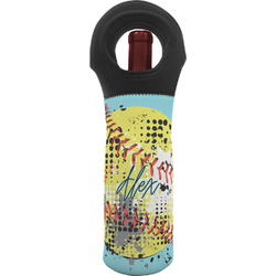 Softball Wine Tote Bag (Personalized)