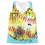 Softball Womens Racerback Tank Top - 2X Large