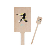 Softball Rectangle Wooden Stir Sticks (Personalized)