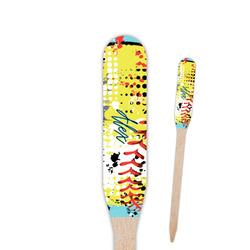 Softball Paddle Wooden Food Picks (Personalized)