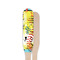 Softball Wooden Food Pick - Paddle - Single Sided - Front & Back