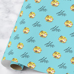 Softball Wrapping Paper Roll - Large (Personalized)
