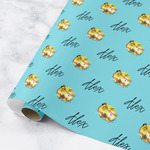 Softball Wrapping Paper Roll - Small (Personalized)