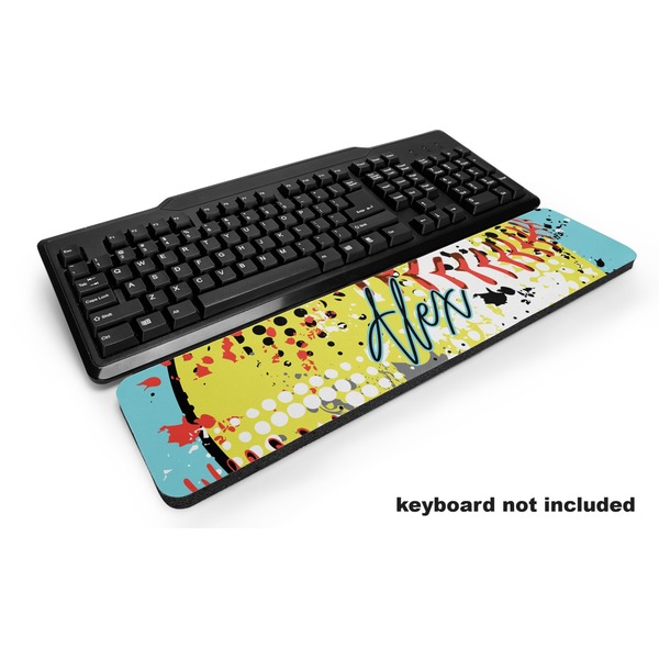 Custom Softball Keyboard Wrist Rest (Personalized)