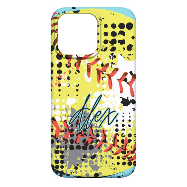 Softball iPhone 13 Pro Max Case - Back