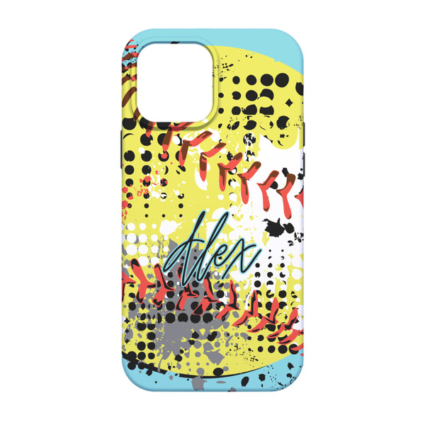 Softball iPhone 13 Tough Case - Back