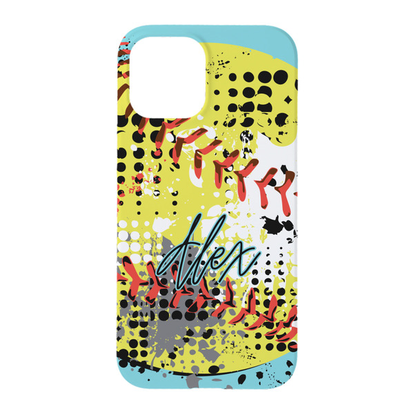 Softball iPhone 15 Case - Back