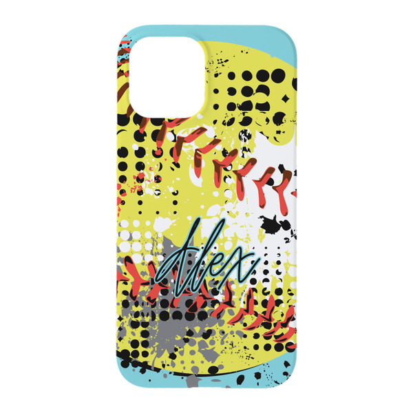 Softball iPhone 15 Pro Case - Back