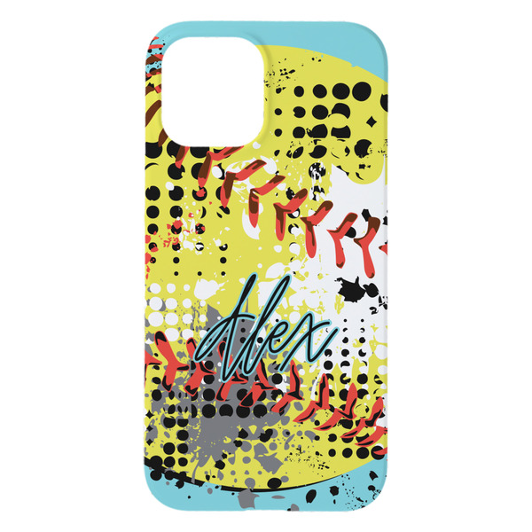 Softball iPhone 15 Pro Max Case - Back