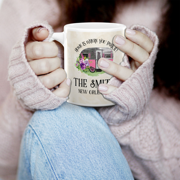 Camper 11oz Coffee Mug - LIFESTYLE