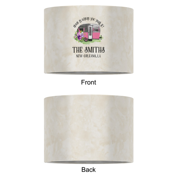 Camper 12" Drum Lampshade - APPROVAL (Fabric)