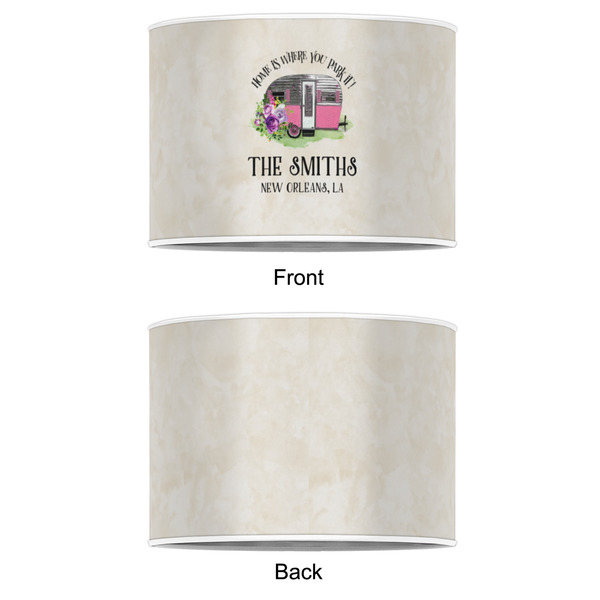 Camper 16" Drum Lampshade - APPROVAL (Poly Film)