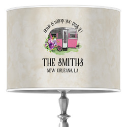 Camper 16" Drum Lamp Shade - Poly-film (Personalized)