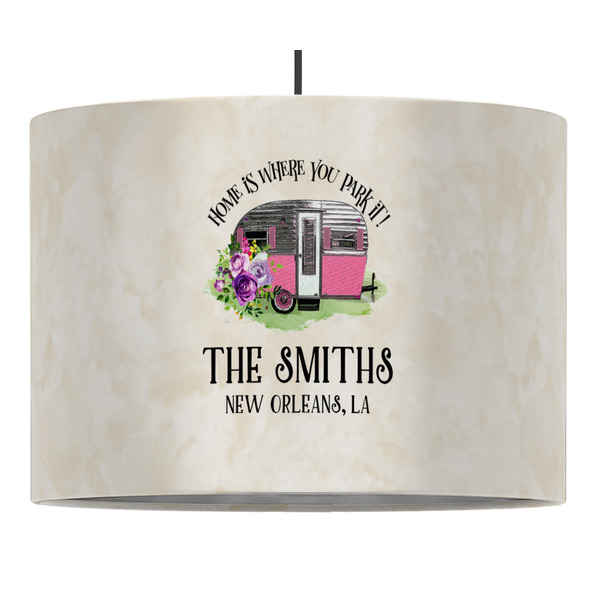 Camper 16" Drum Lampshade - PENDANT (Fabric)