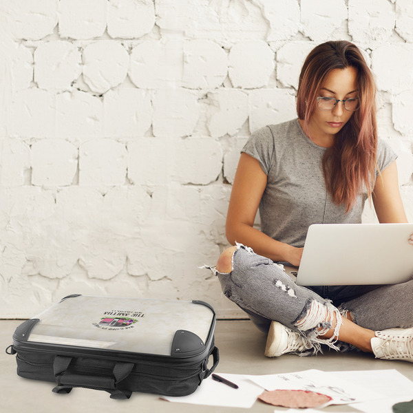 Camper 18" Laptop Briefcase - LIFESTYLE