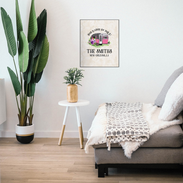 Camper 20x24 Wood Print - In Context