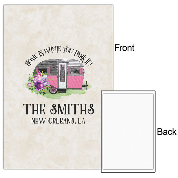 Camper 20x30 - Matte Poster - Front & Back