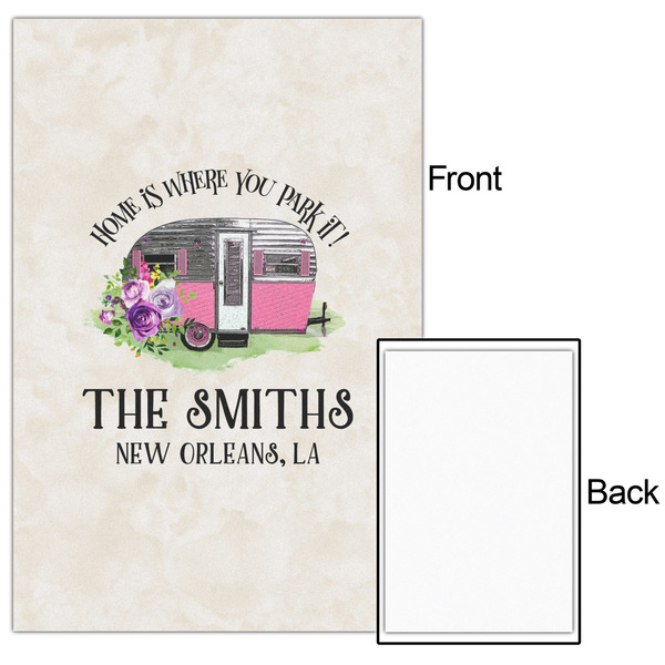 Camper 24x36 - Matte Poster - Front & Back