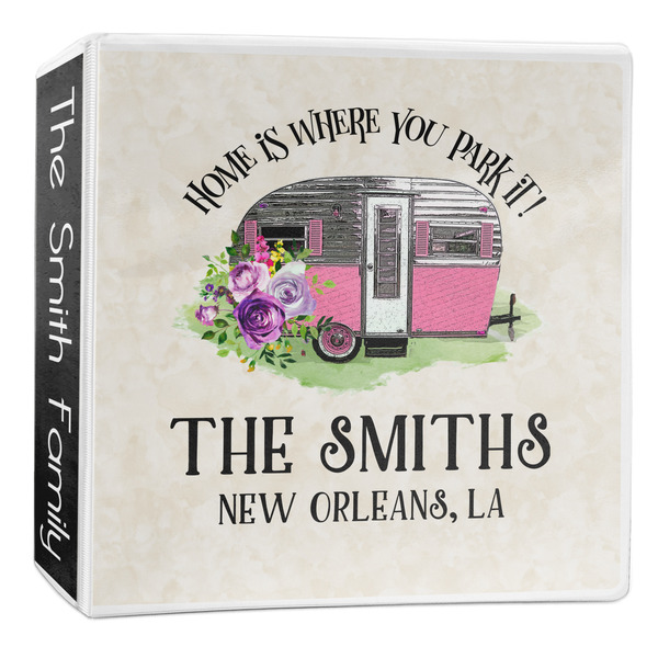 Custom Camper 3-Ring Binder - 2 inch (Personalized)