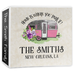 Camper 3-Ring Binder - 3 inch (Personalized)