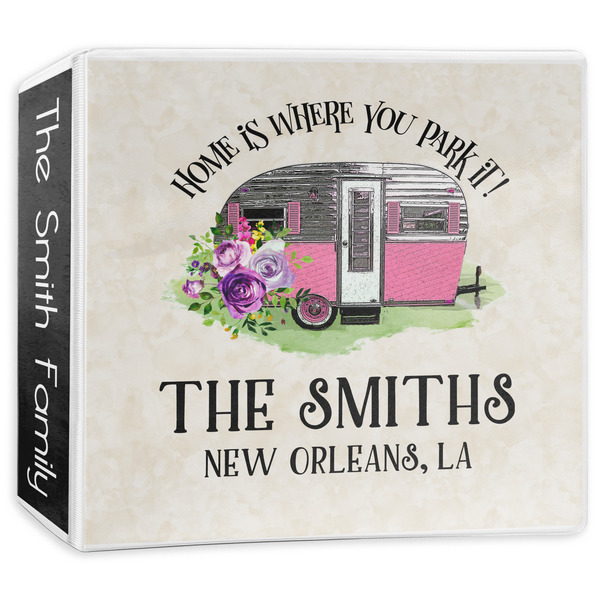 Custom Camper 3-Ring Binder - 3 inch (Personalized)