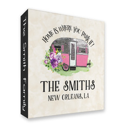 Camper 3 Ring Binder - Full Wrap (Personalized)