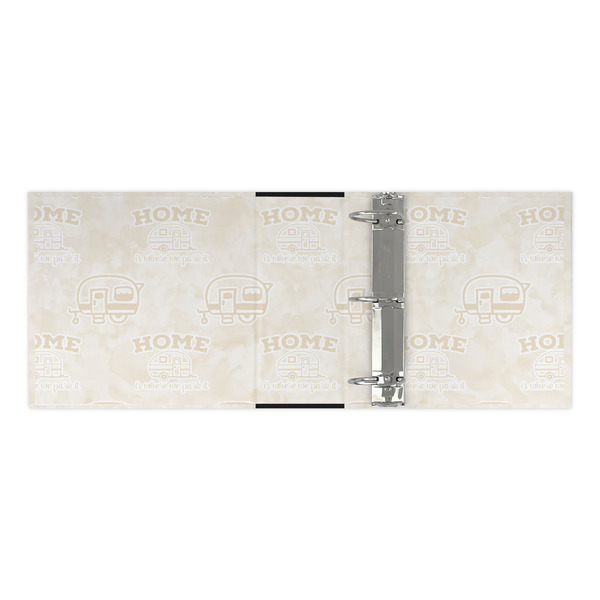 Camper 3 Ring Binders - Full Wrap - 3" - OPEN INSIDE