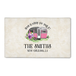 Camper 3' x 5' Patio Rug (Personalized)