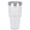 Camper 30 oz Stainless Steel Tumbler - White - Single-Sided (Personalized)