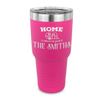 Camper 30 oz Stainless Steel Tumbler - Pink - Single Sided (Personalized)