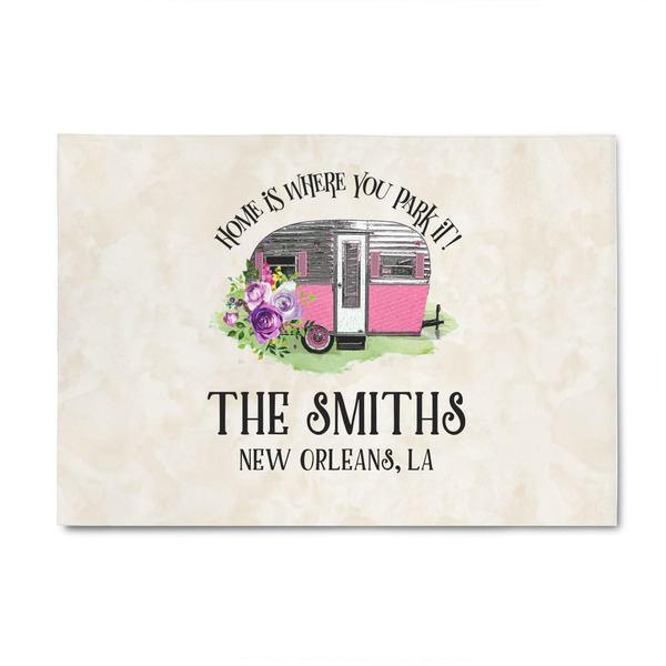 Custom Camper 4' x 6' Indoor Area Rug (Personalized)