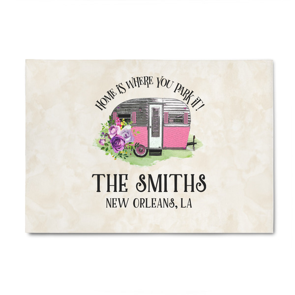 Custom Camper 4' x 6' Patio Rug (Personalized)