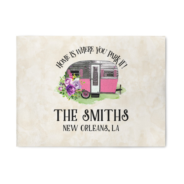 Custom Camper 5' x 7' Patio Rug (Personalized)