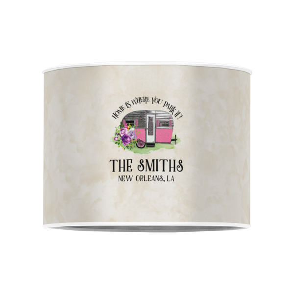 Camper 8" Drum Lampshade - FRONT (Poly Film)