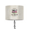 Camper 8" Drum Lampshade - ON STAND (Fabric)