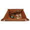 Camper 9" x 9" Leatherette Snap Up Tray - STYLED