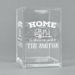 Camper Acrylic Pen Holder (Personalized)