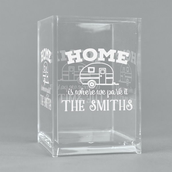 Custom Camper Acrylic Pen Holder (Personalized)