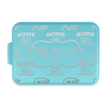 Camper Aluminum Baking Pan with Teal Lid (Personalized)