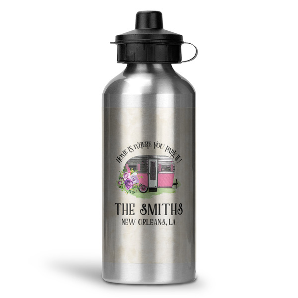 Custom Camper Water Bottle - Aluminum - 20 oz (Personalized)