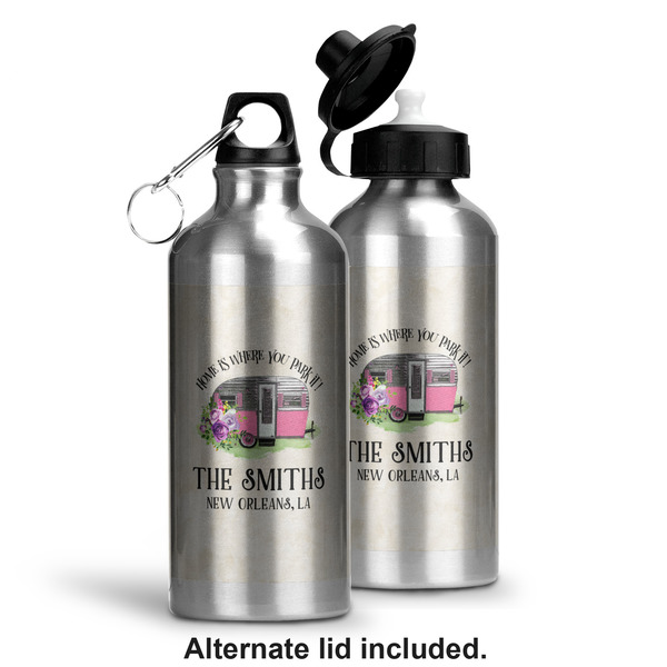 Camper Aluminum Water Bottle - Alternate lid options