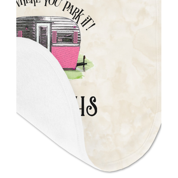 Camper Baby Bib - AFT detail