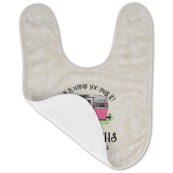 Camper Baby Bib - AFT folded